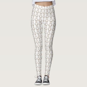 Legging Sorria com feijões de café
