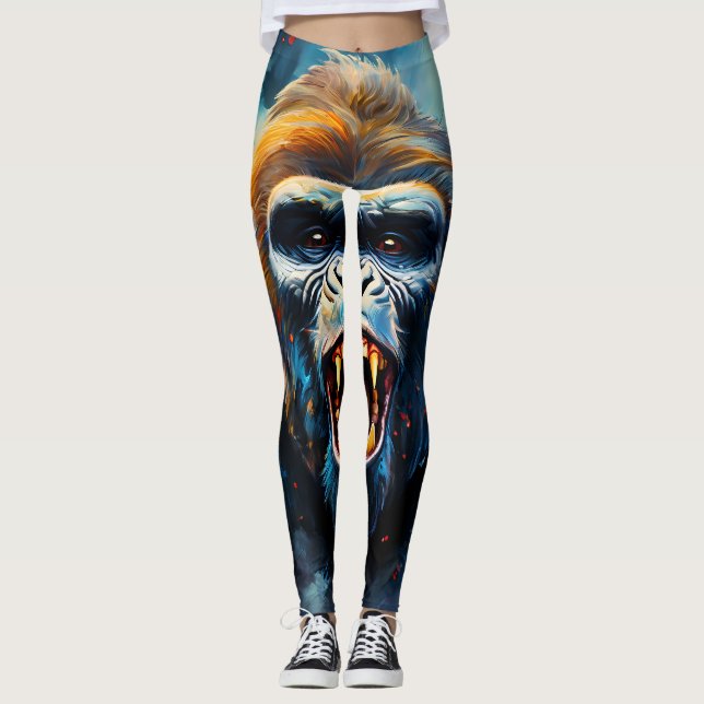 Legging Sorriso Gorila (Frente)