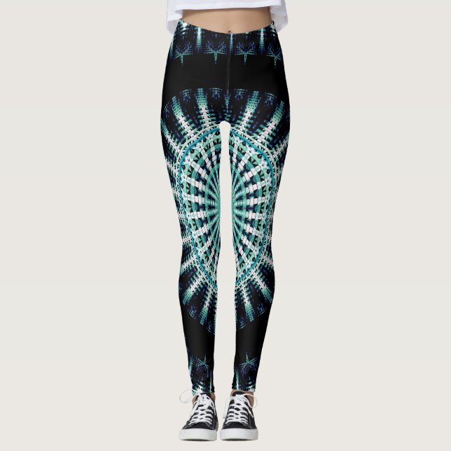 Legging Spectrum Soundwave Mandala (Frente)