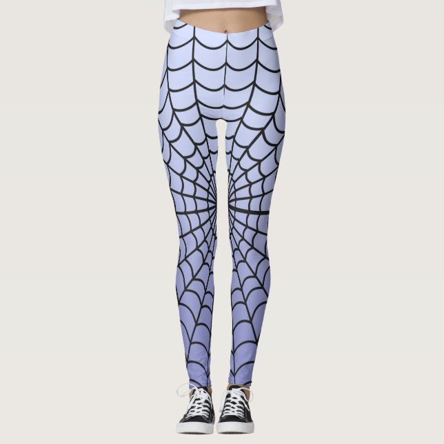 Legging Spider Web Pattert ~ London Fog Design ~ * ~ (Frente)