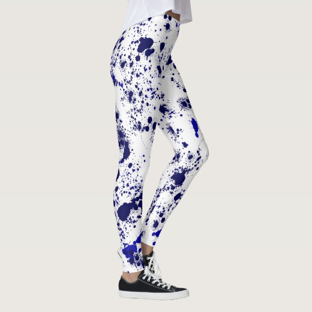 Legging Splatter - Azul (Direita)