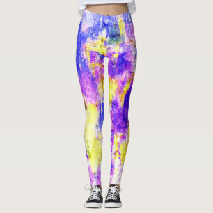Legging Splatter Colorida de Tinta #6