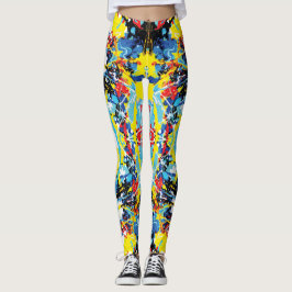 Legging Splatter de crayola derretida