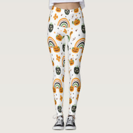 Legging Spooky Boho Pattern Halloween