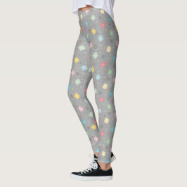 Legging Starbursts Atômicos Retroativos