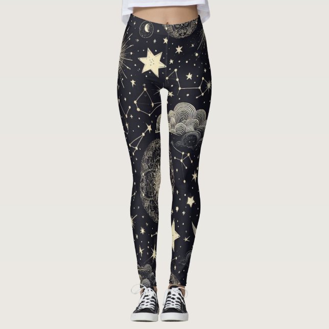 Legging Starry Night Sky (Frente)