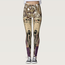 Legging Steampunk Machine Armor