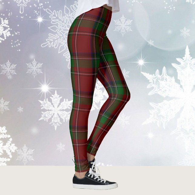 Legging STEWART Xadrez escocesa Tartan Irish Winter (Criador carregado)