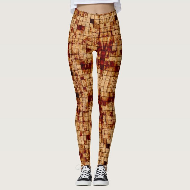 Legging Stone Mosaiq - Power yoga Ir (Frente)
