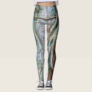 Legging Strangler Fig Abstrato