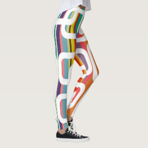 Legging Stripes e Retângulos
