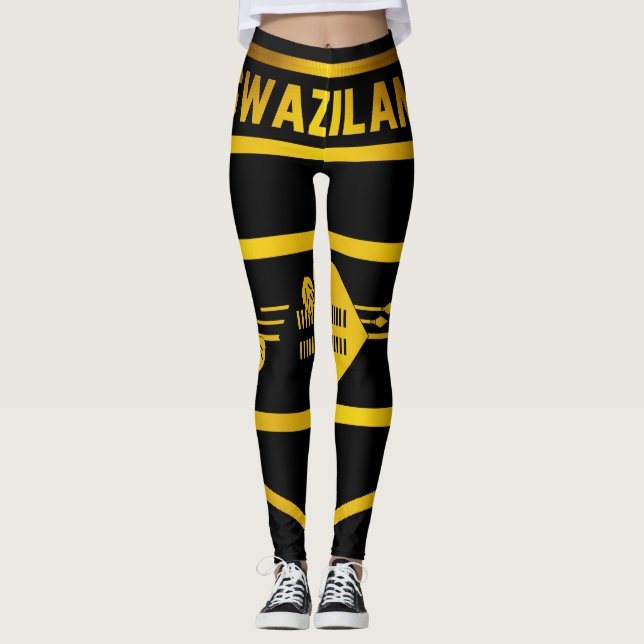Legging Suazilândia Emblem (Frente)