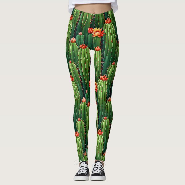Legging Suculente Estilo Trendy Cactus (Frente)