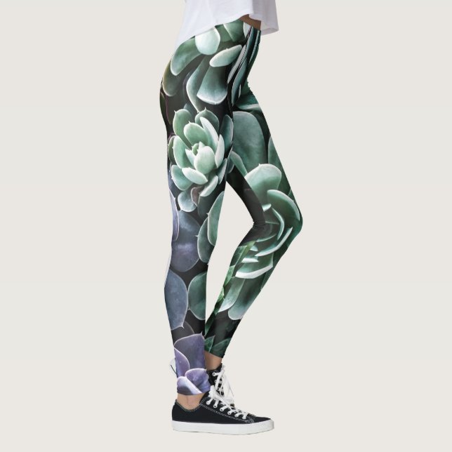 Legging Sucultura Natureza Das Plantas Verdes (Direita)