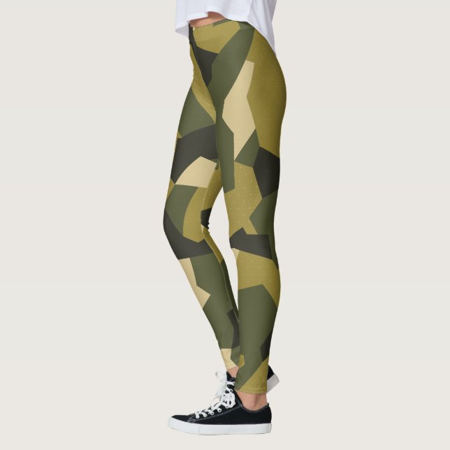 Legging Sueco Camo Advanced Green (Esquerda)