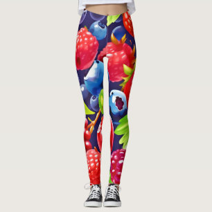 Legging Summer Berry Medley