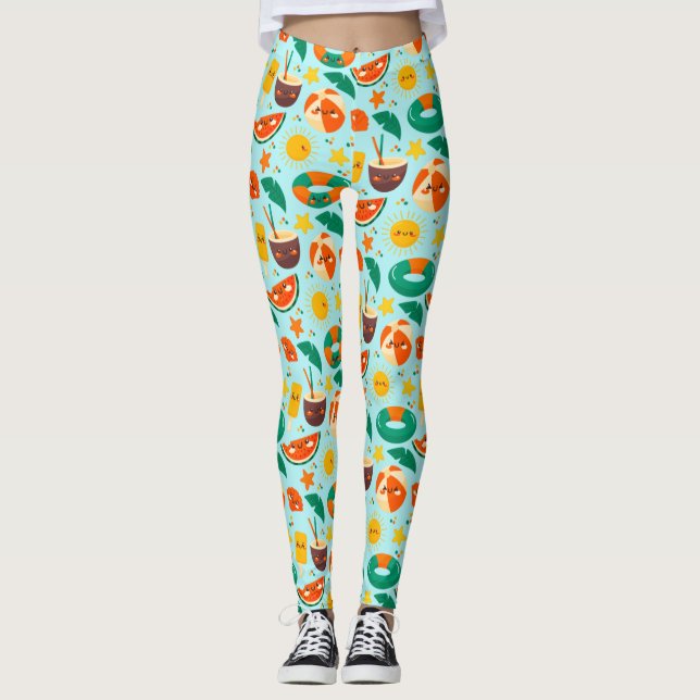 Legging Summer Themed (Frente)