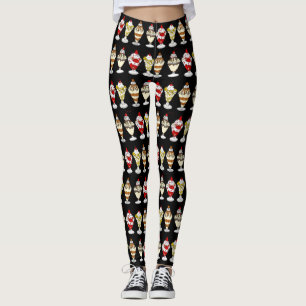 Legging Sundaes do Sorvete Retroativo