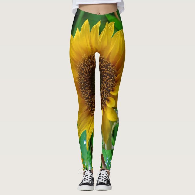 legging sunflowers (Frente)