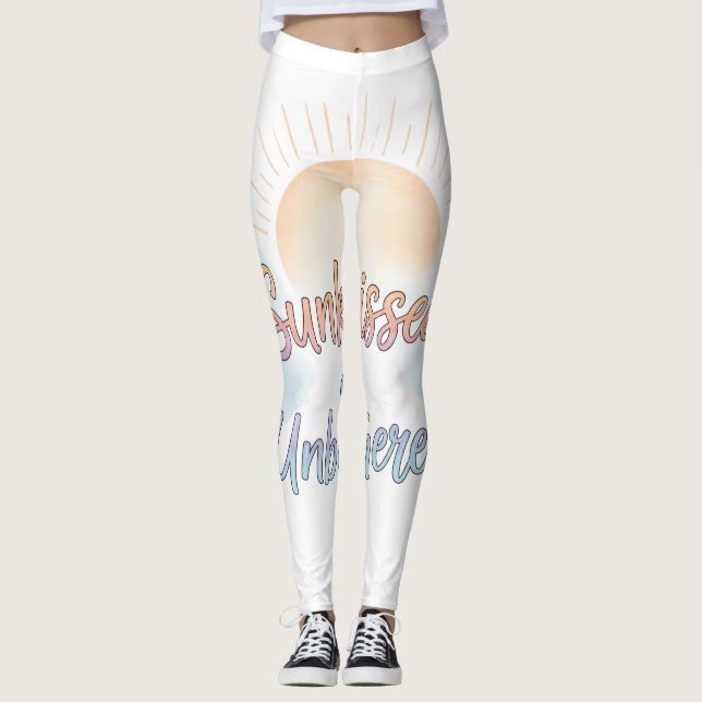 Legging Sunkissed Unbothered Aesthetic (Frente)