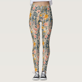 Legging Sunlit Meadow Rustic Floral