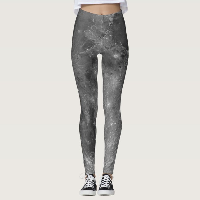 Legging Superfície Lunar Lua Cheia (Frente)
