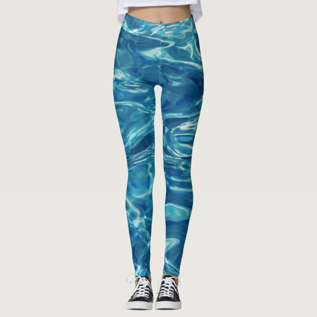 Legging Superfície | Zazzle_Growth. (Frente)