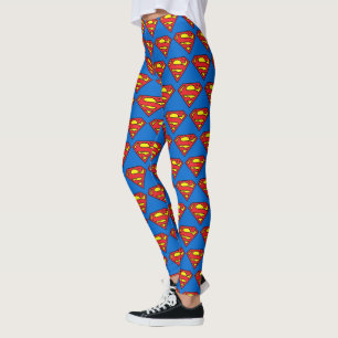 Legging Superman S-Shield Logotipo clássico