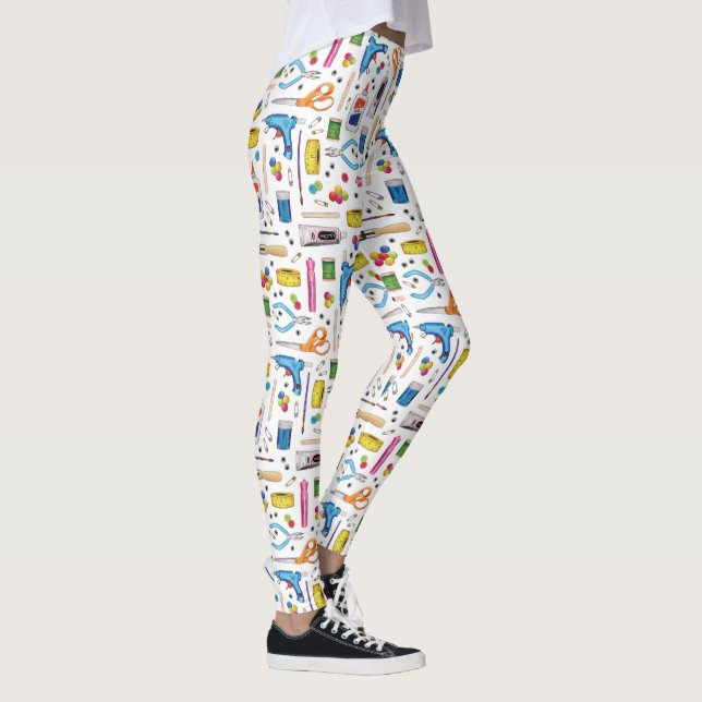 Legging Suprimentos de Artesanato em Cute (Direita)