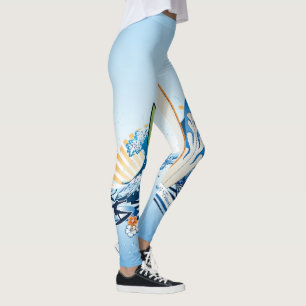 Legging Surfando 2 caneleiras