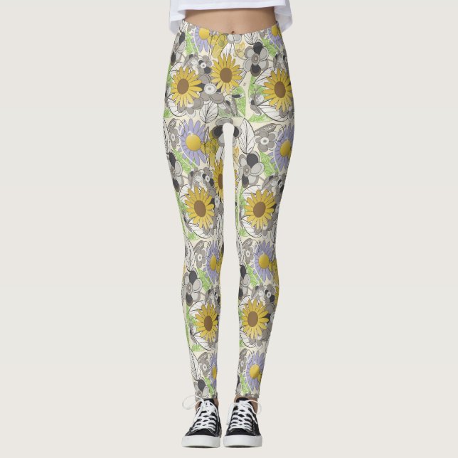 Legging Surpresa Daffodil (Frente)