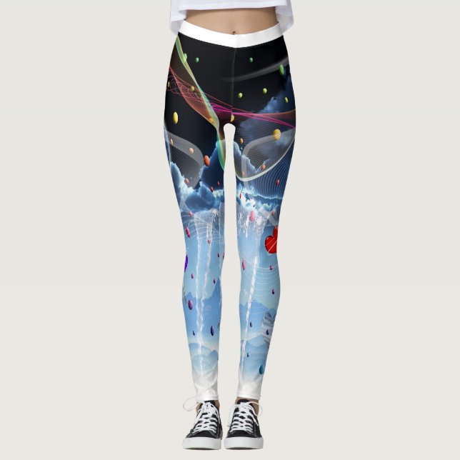 Legging Surreal Lolipop Candy (Frente)