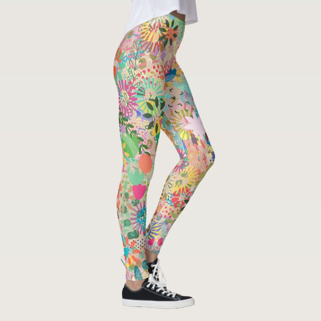 Legging Surto de estrela funky (Direita)