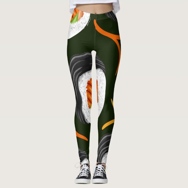 Legging Sushi Roll Athletic Yoga (Frente)