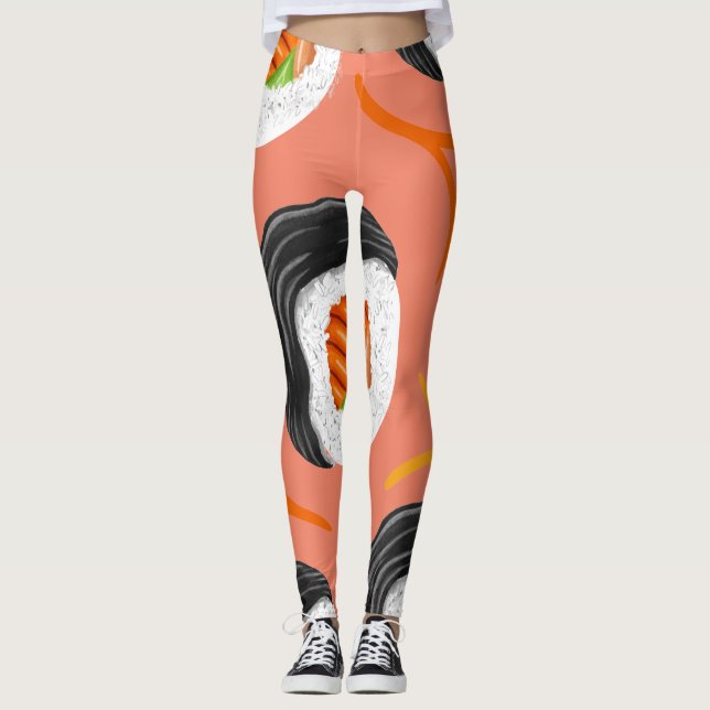 Legging Sushi Roll Athletic Yoga (Frente)