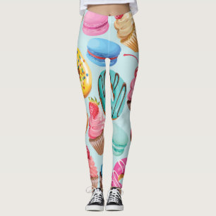 Legging Sweet Sweets: Padrão de Delícia.