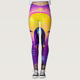 Legging Synthwave Pharaoh