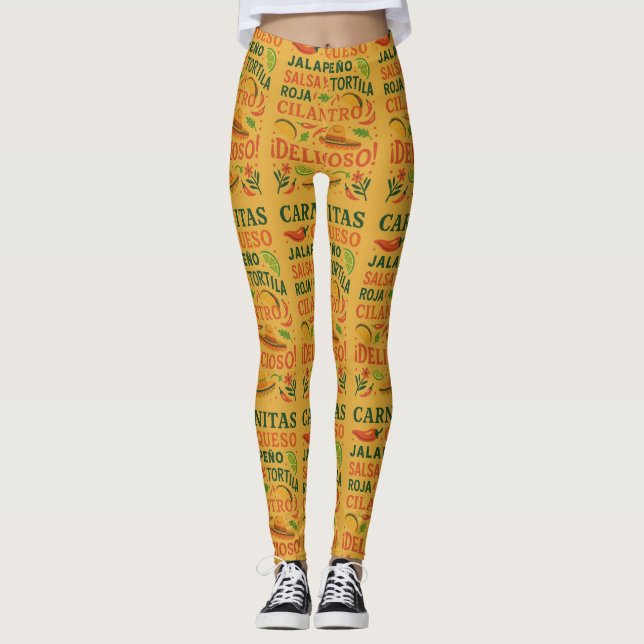 Legging Taco Lingo (Frente)