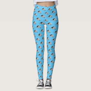 Legging Tamandua ilustração de desenho animado