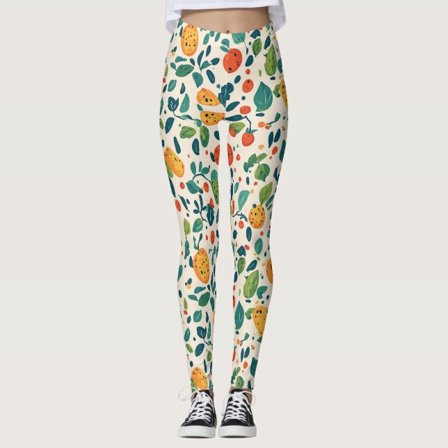 Legging tangerina (Frente)