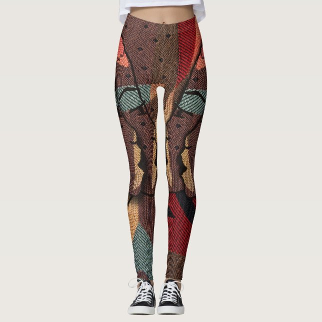 Legging Tapeçaria Africana (Frente)