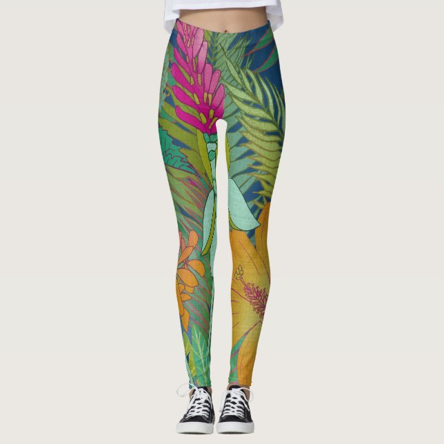 Legging Tapeçaria Tropical II (Frente)