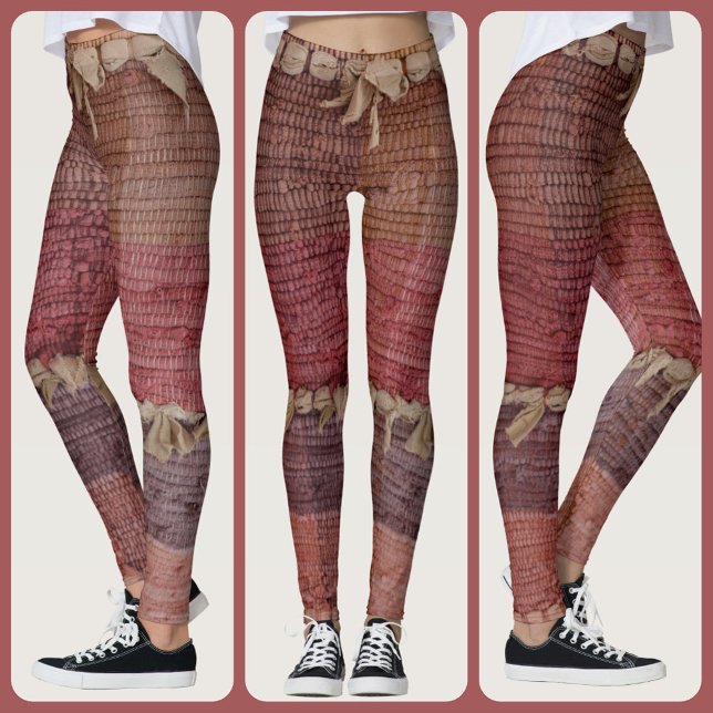 Legging Tapete Xadrez Boho Chic Gypsy Multi Cor (Criador carregado)