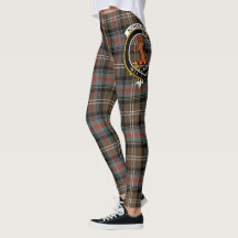 Tartan Crest Desgastado do Clã Sutherland Scotstee