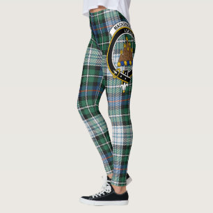 Legging Tartan do Antigo Brasão do Clan MacKenzie Scotstee