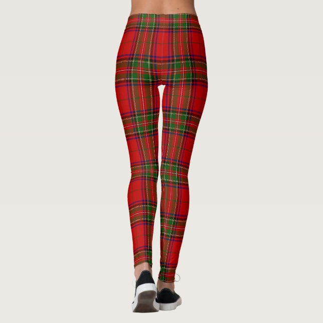 Legging Tartan do Clã Stewart (Verso)