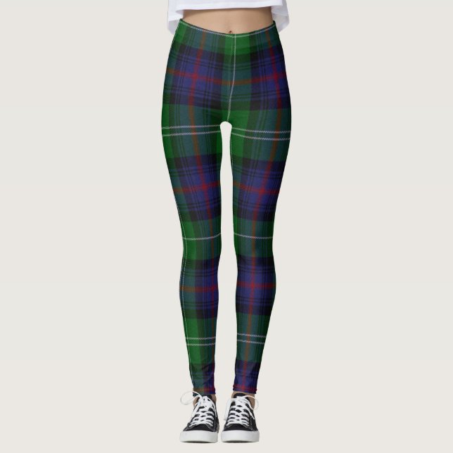 Legging Tartan do clã Sutherland (Frente)