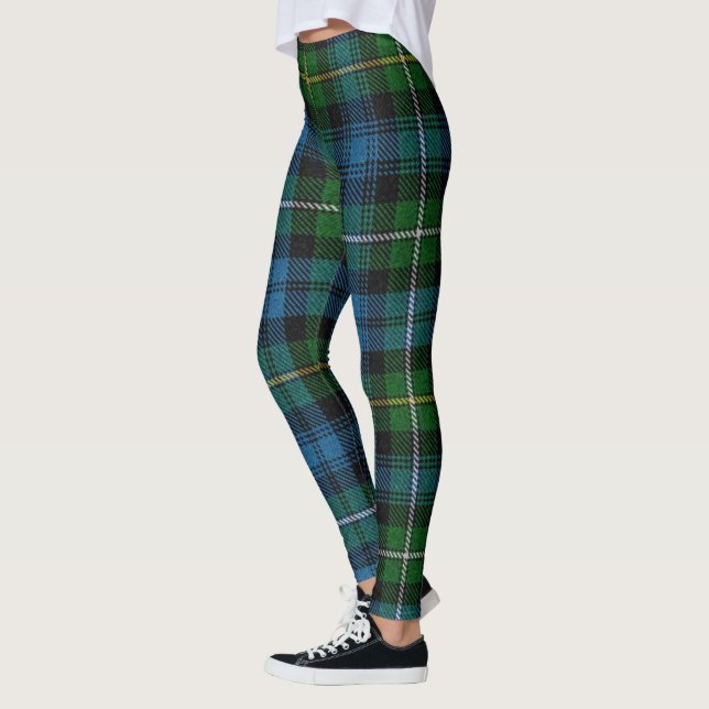 Legging Tartan do dia de St Patrick (Esquerda)