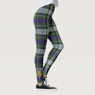 Legging Tartan do vestido de MacKenzie do clã - com