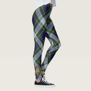 Legging Tartan do vestido de MacKenzie do clã - com